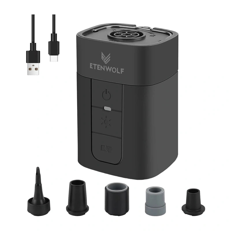 Electric pump Etenwolf AIR 5 Pro 10400mAh (black)