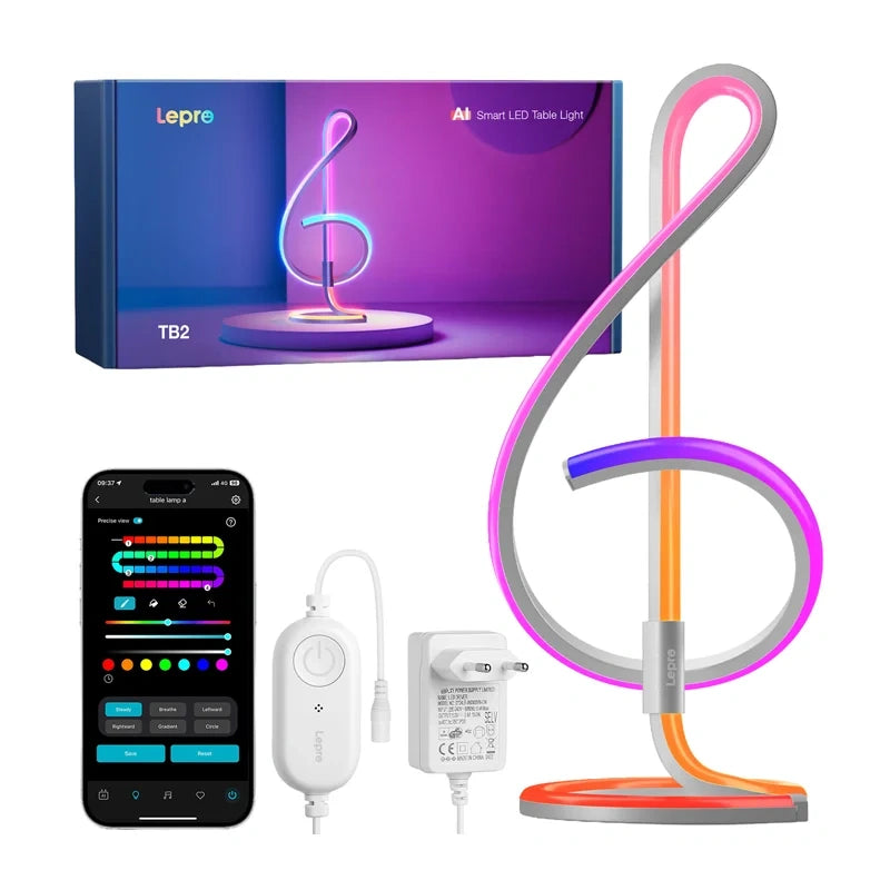 Desk lamp LEPRO TB2 RGB
