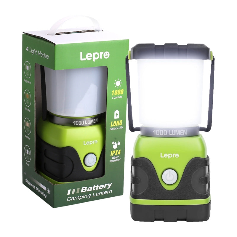 Camping lantern LEPRO 3300002 1000lm battery