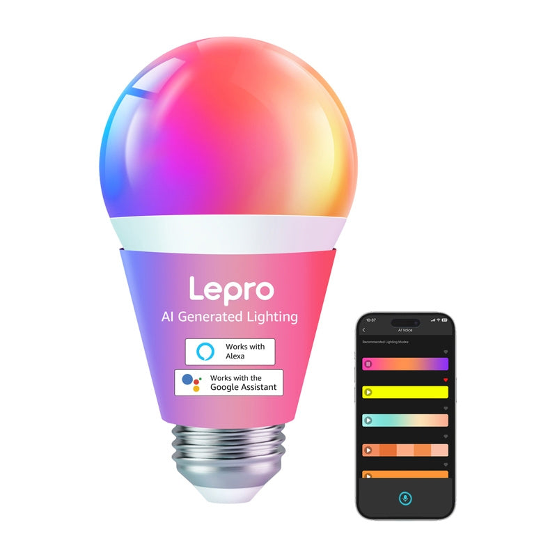 LED bulb LEPRO B1 E27 Bluetooth Wi-Fi 806lm