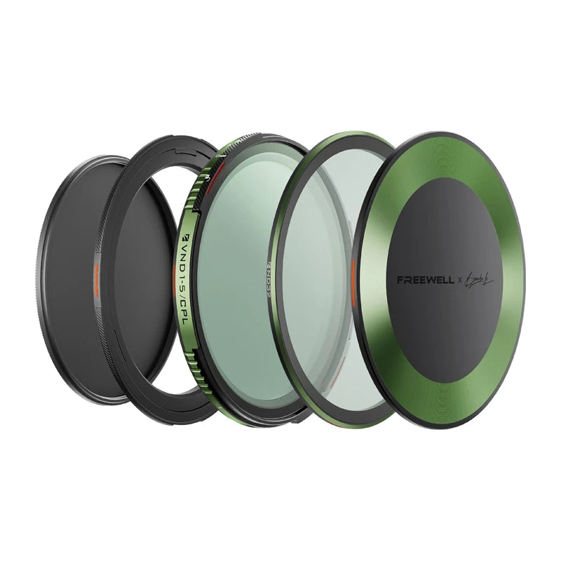 Variable ND/CPL filter kit Freewell Brandon Li 77mm