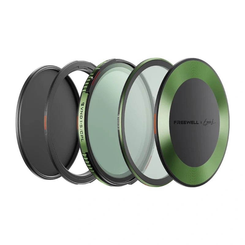 Variable ND/CPL filter set Freewell Brandon Li 82mm