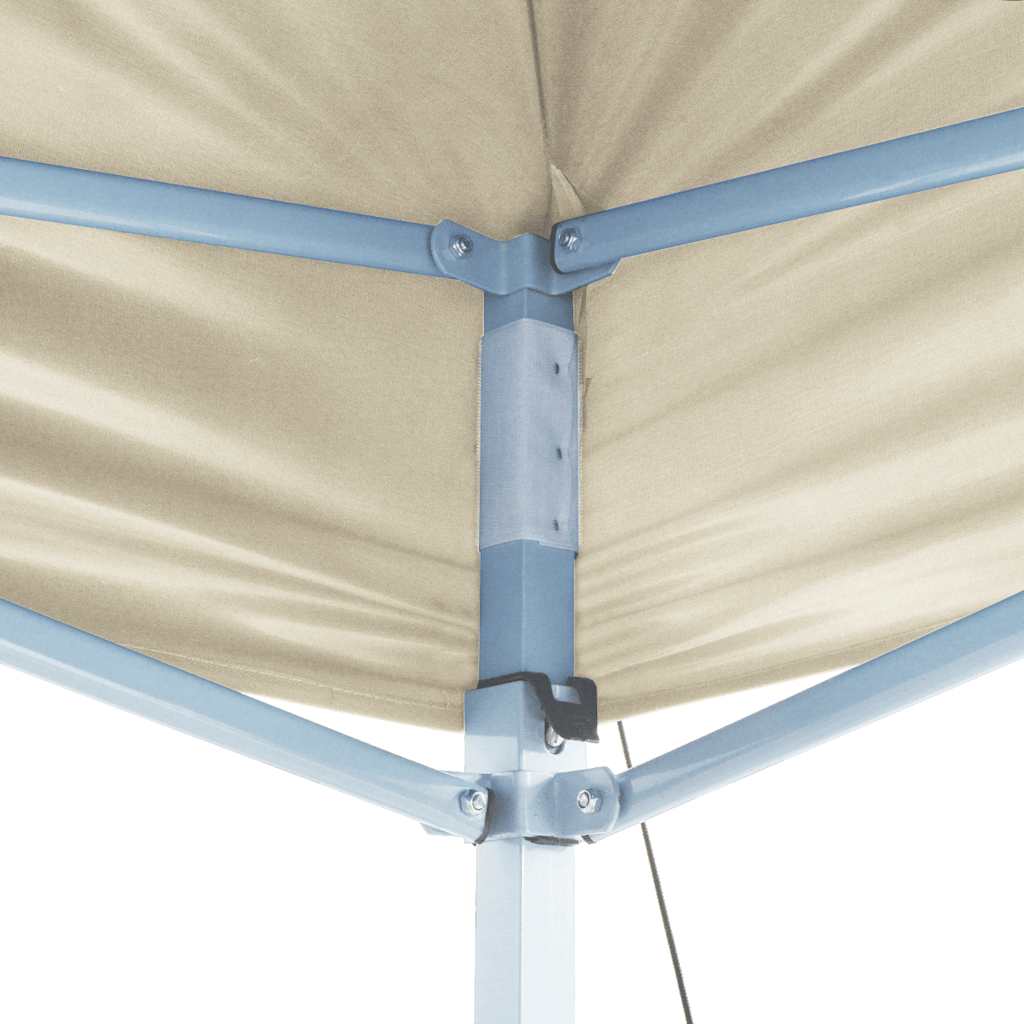 vidaXL Τέντα Εκδηλώσεων Πτυσσόμενη Pop-Up Λευκή Κρεμ 3 x 6 μ.