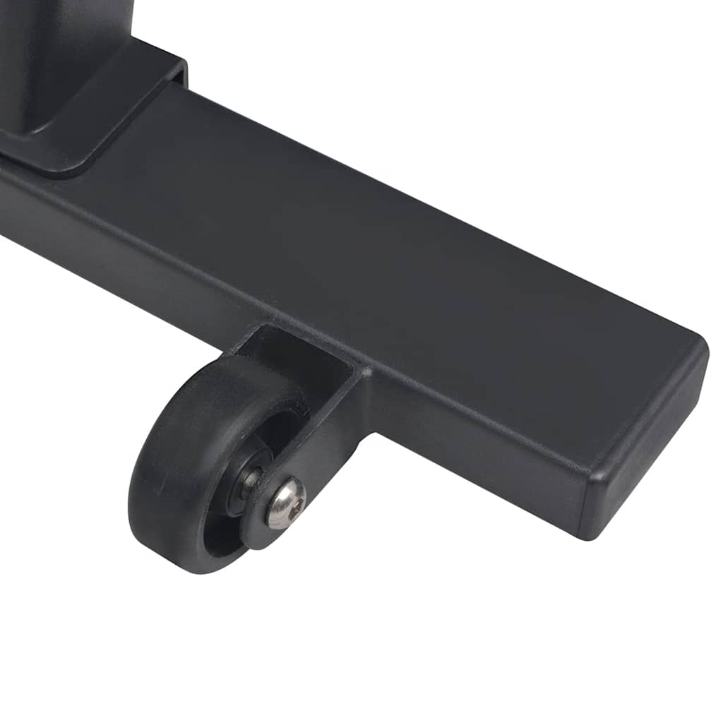 vidaXL Ποδήλατο Γυμναστικής με Αισθητήρες Παλμών Κόκκινο/Μαύρο