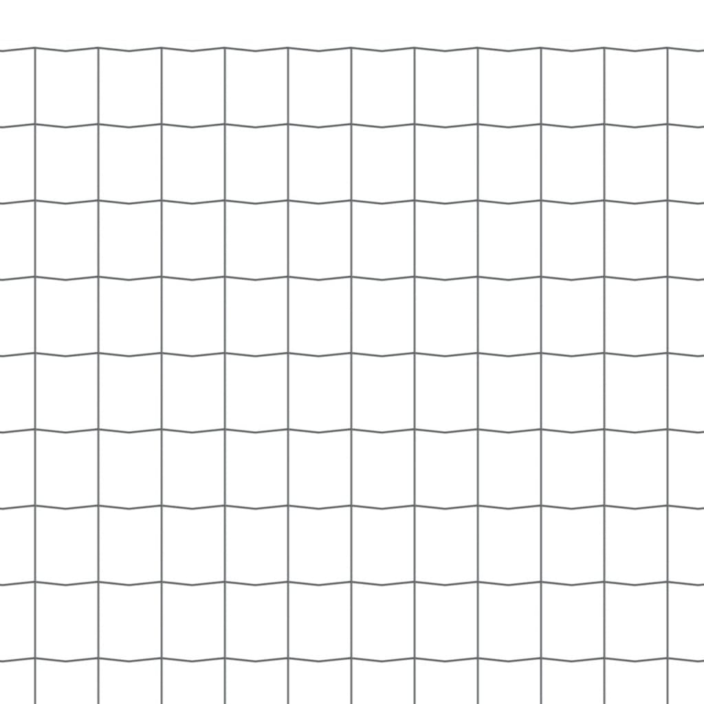 vidaXL Συρματόπλεγμα Γκρι 10 x 1,2 μ. Ατσάλινο