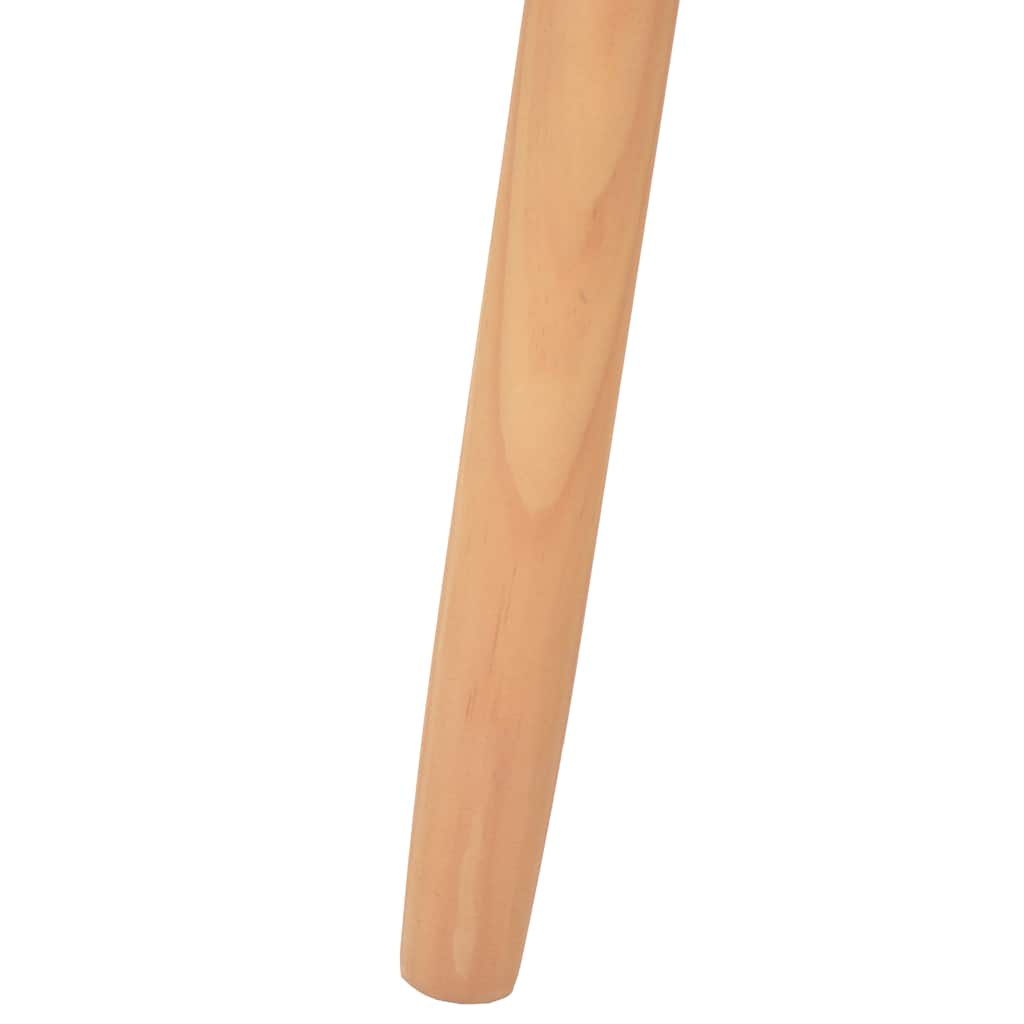 vidaXL Σετ Τραπεζάκια Σαλονιού 2 τεμ. Μαύρα από Μασίφ Ξύλο Πεύκου