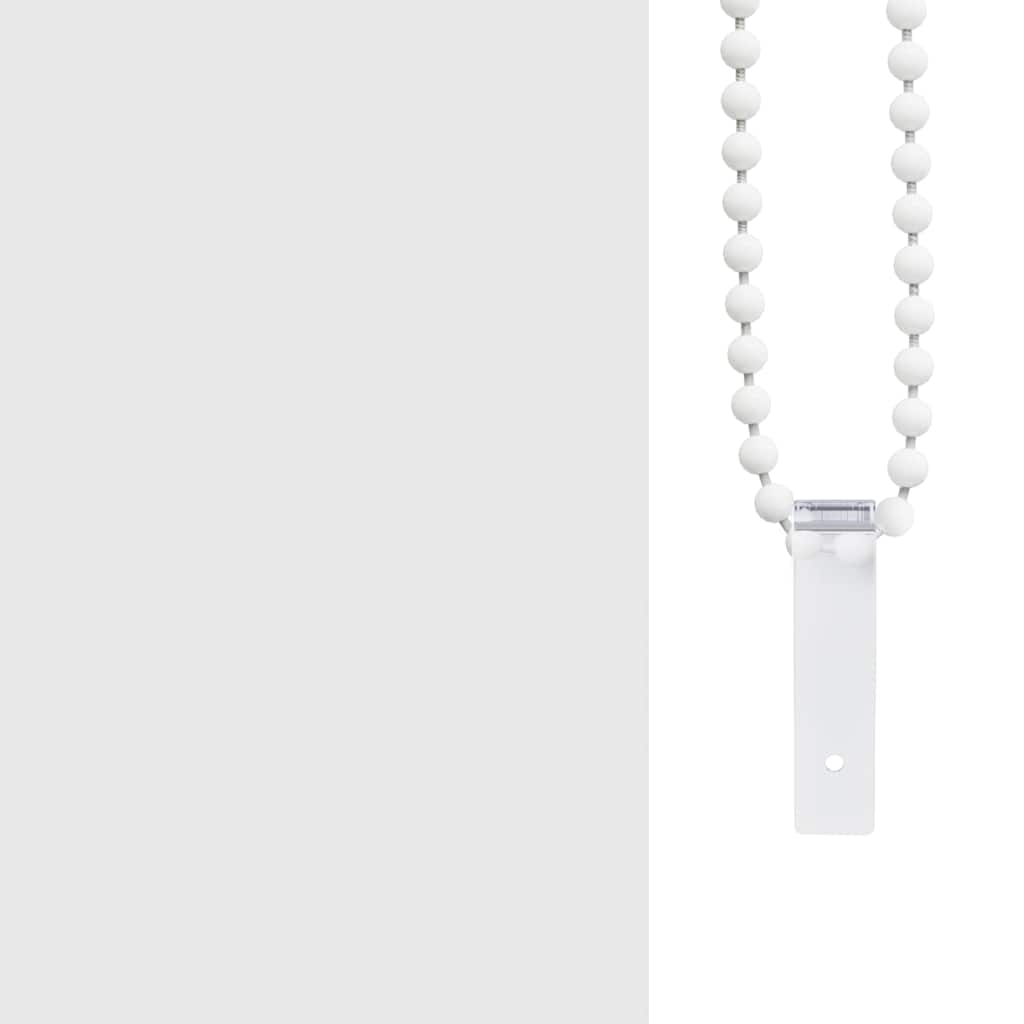 vidaXL Κουρτίνα Μπάνιου Ρολό Λευκή 80 x 240 εκ.