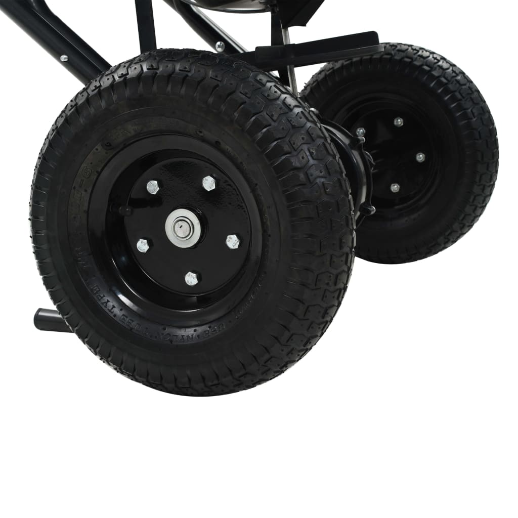 vidaXL Διανομέας Αλατιού Ώθησης 45 L 106 x 73 x 76 εκ. από PVC/Ατσάλι