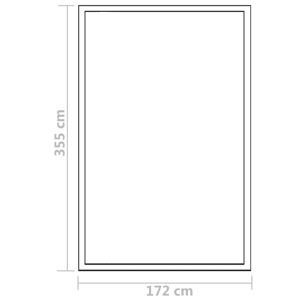 vidaXL Θερμοκήπιο 362 x 190 x 195 εκ. 13,41 μ³ Αλουμινίου