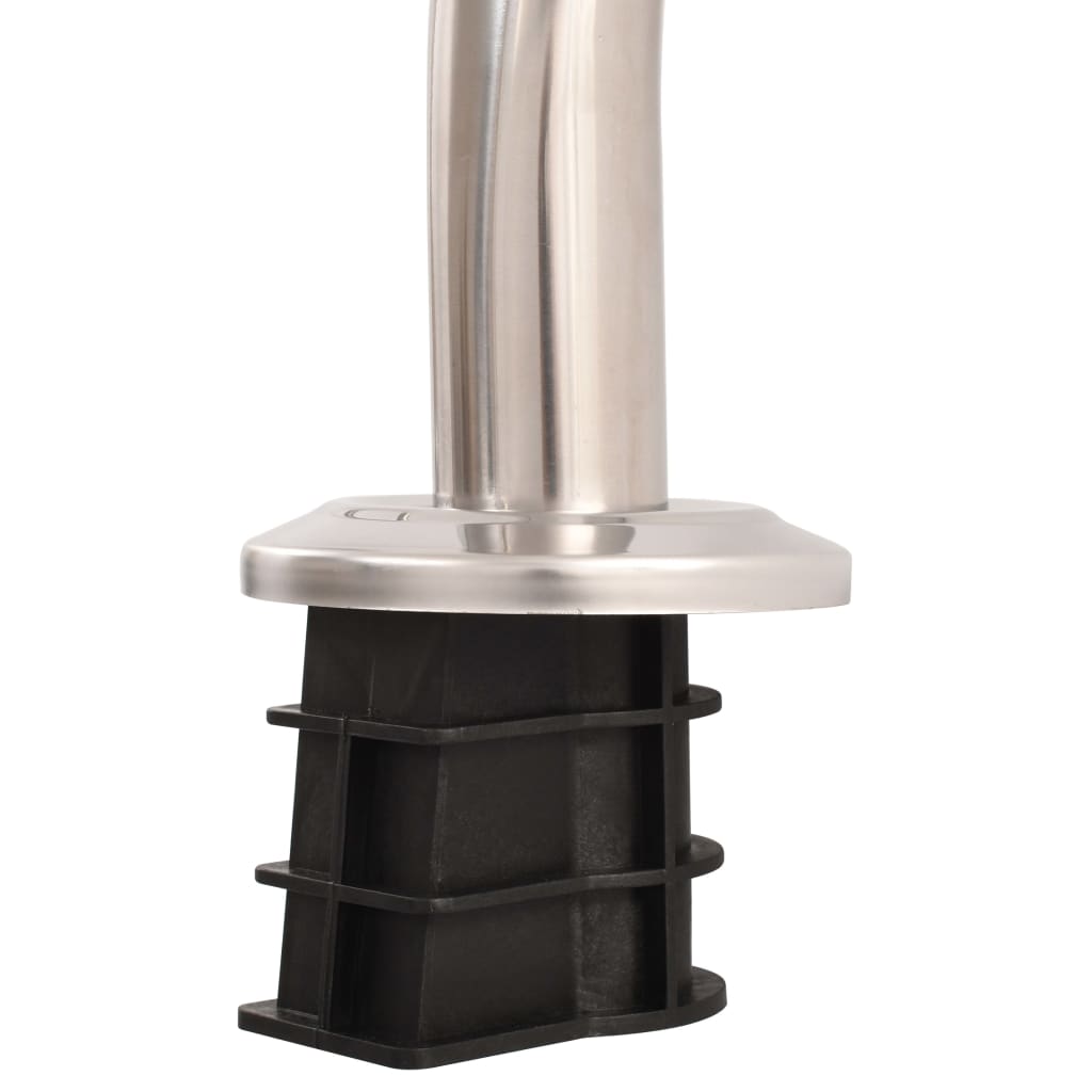 vidaXL Σκάλα Πισίνας με 3 Σκαλοπάτια 120 εκ. από Ανοξείδωτο Ατσάλι 304