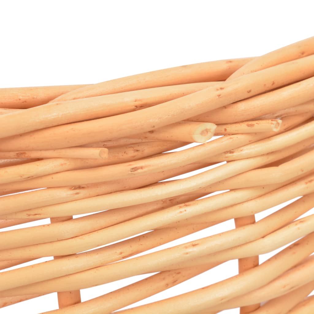 vidaXL Γατόδεντρο από Φυσ. Ξύλο Ιτιάς με Στύλους Ξυσίματος από Σιζάλ