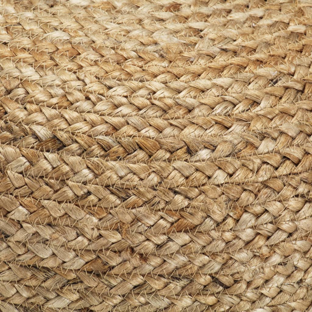 vidaXL Πουφ Χειροποίητο 45 x 30 εκ. από Γιούτα