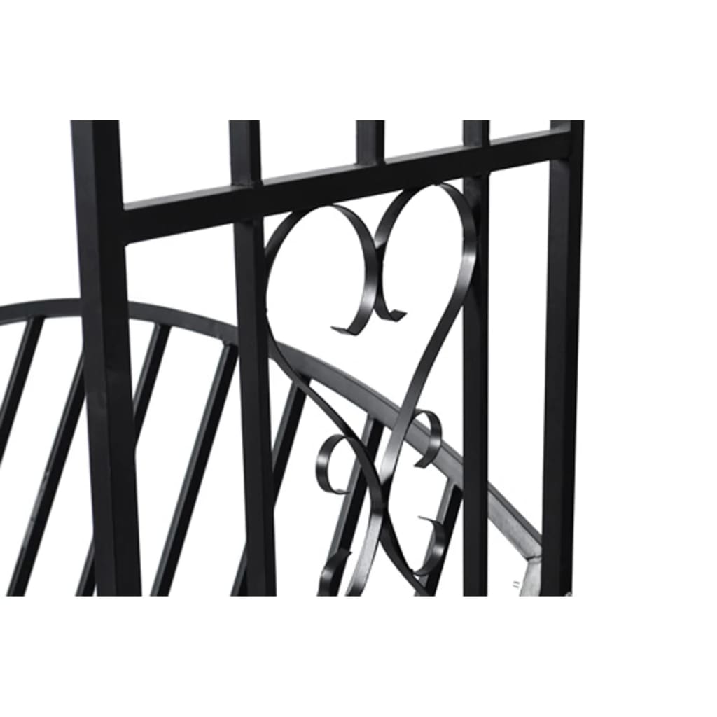 vidaXL Αψίδα Κήπου για Τριαντάφυλλα με Παγκάκι