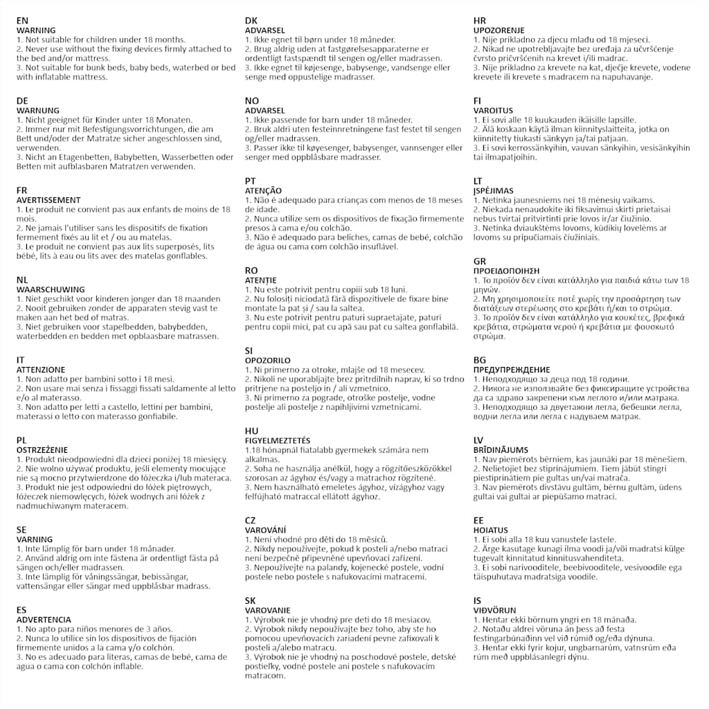 Προστατευτικό Κρεβατιού Νηπίου Μπλε 102 x 42 εκ.