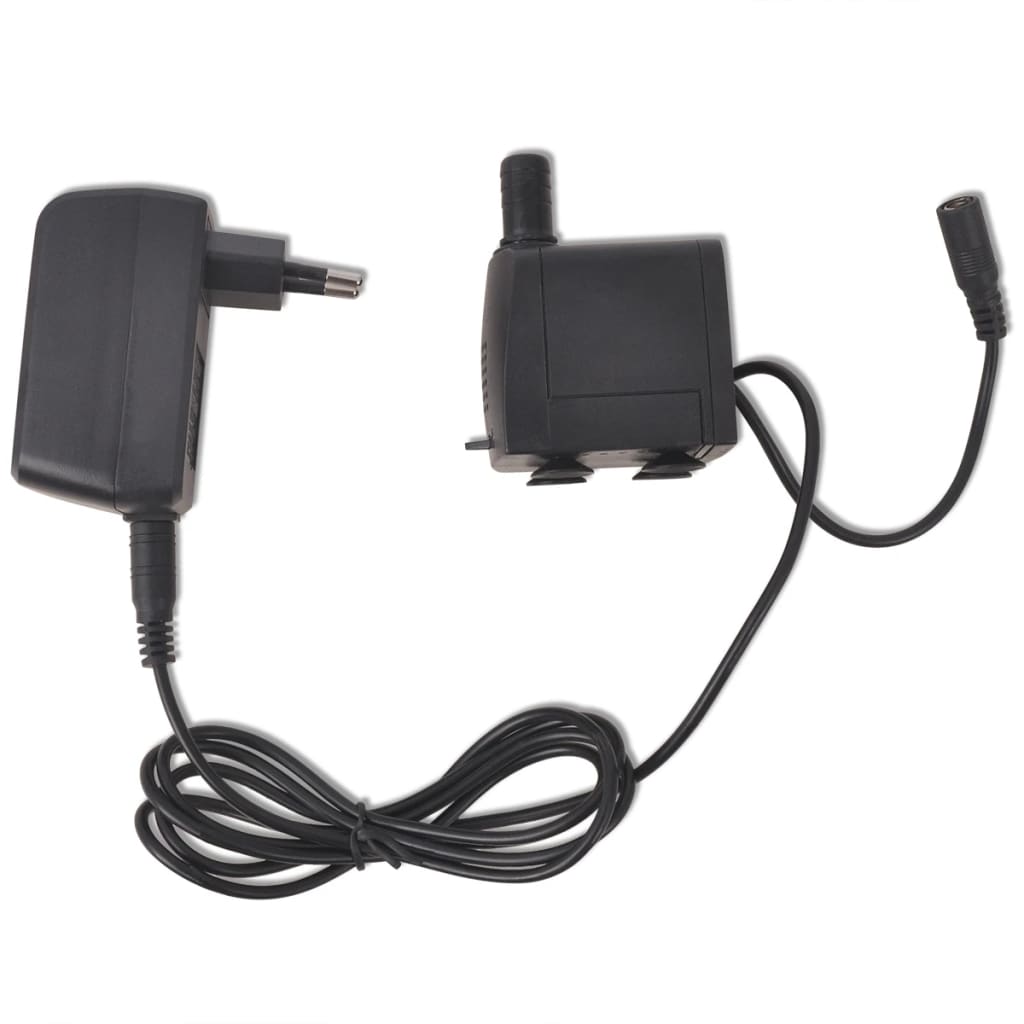 vidaXL Σιντριβάνι Εσωτερικού Χώρου με Φωτισμό LED 4 W Συνθετική Ρητίνη