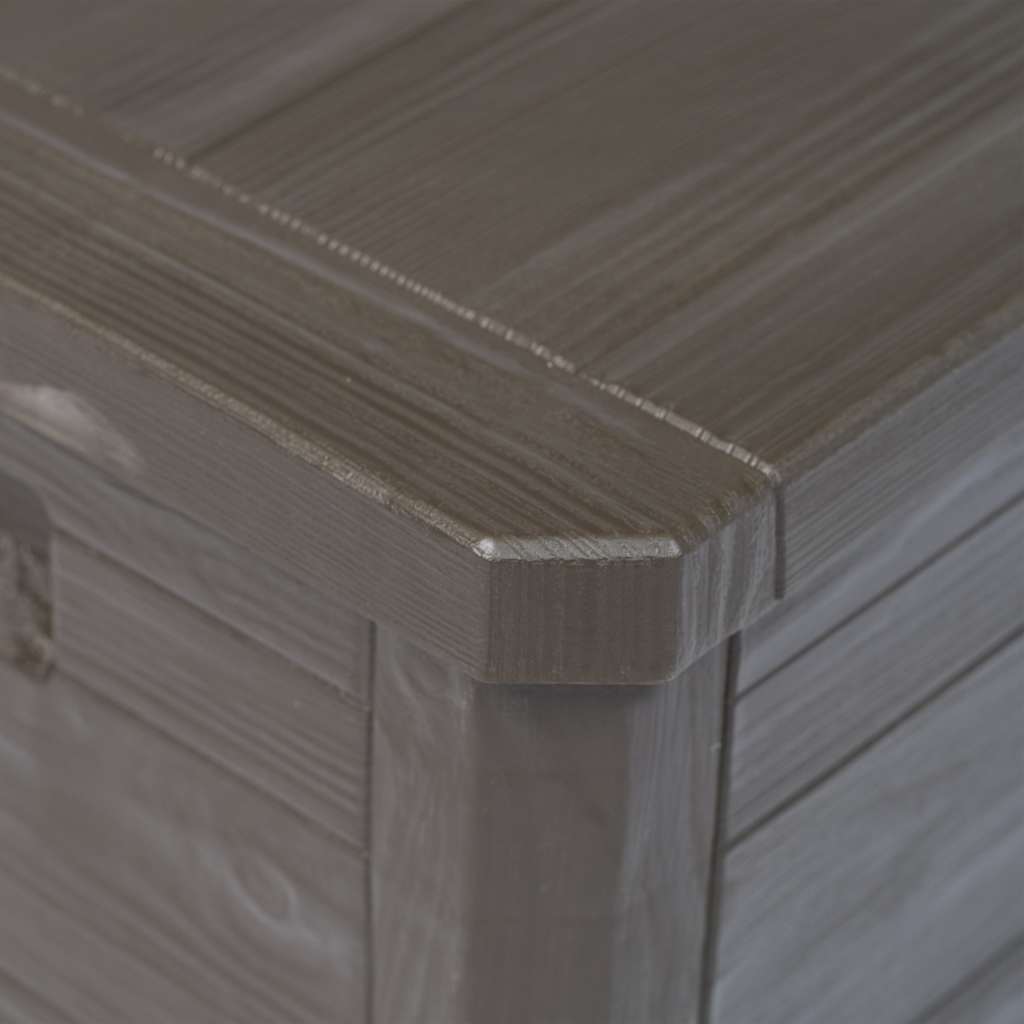 vidaXL Μπαούλο Αποθήκευσης Κήπου Καφέ 280 Λίτρα