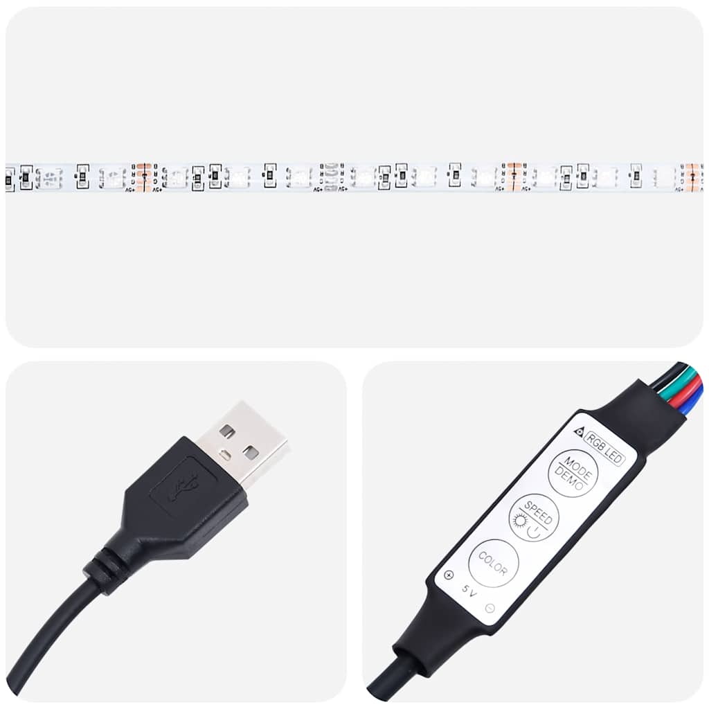 vidaXL Πλαίσιο Κρεβατιού Αποθ. Χώρο/LED Καπουτσίνο 160x200εκ Δερματίνη
