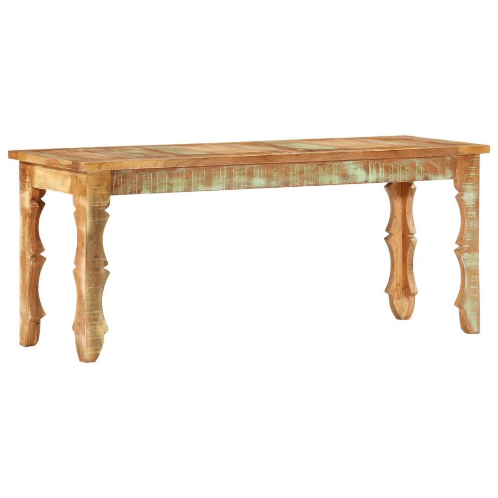 vidaXL Πάγκος 110 x 35 x 45 εκ. από Μασίφ Ανακυκλωμένο Ξύλο