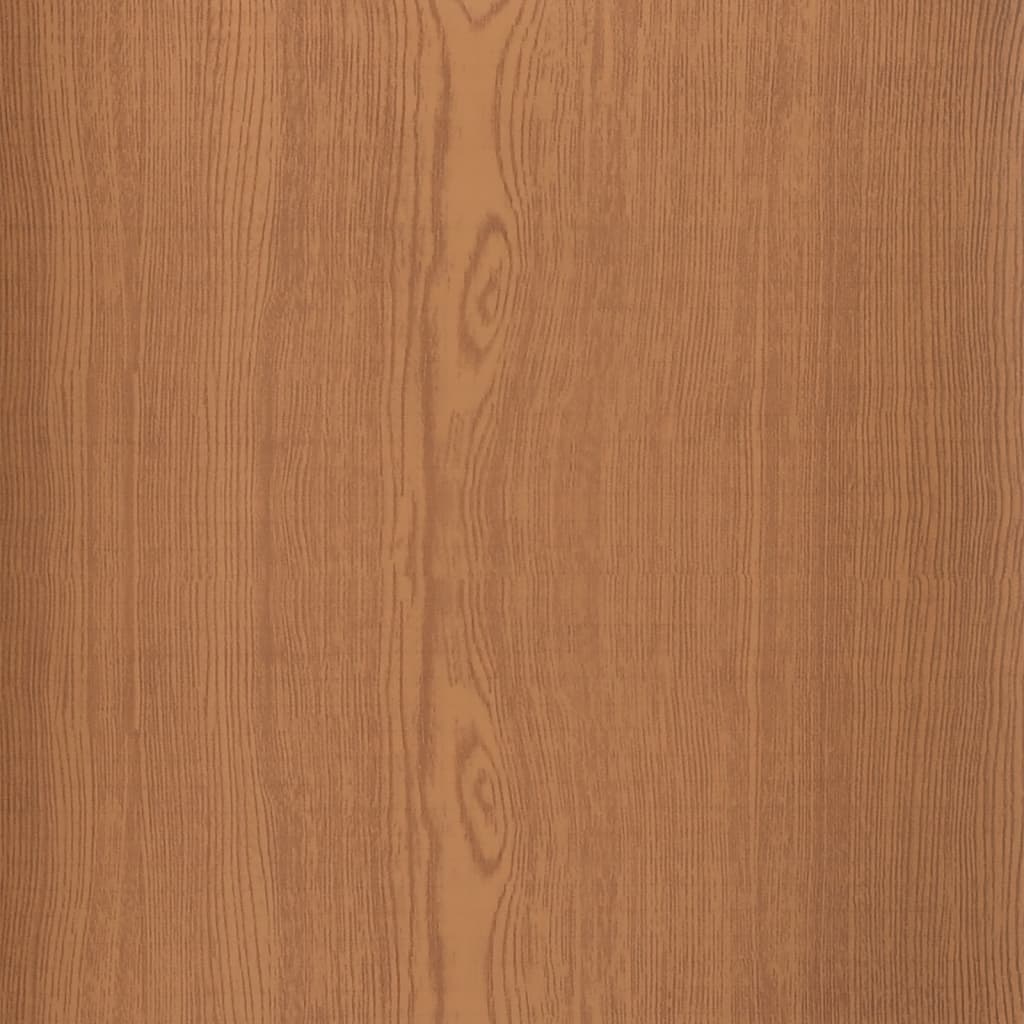 vidaXL Μεμβράνη Αυτοκόλλητη για Έπιπλα Ανοιχτή Δρυς 500 x 90 εκ. PVC