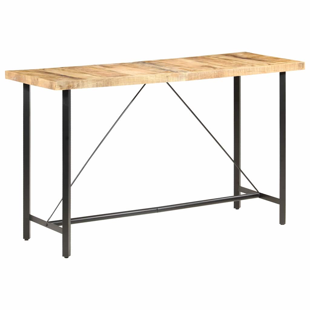 vidaXL Τραπέζι Μπαρ 180 x 70 x 107 εκ. Ακατέργαστο Ξύλο Μάνγκο