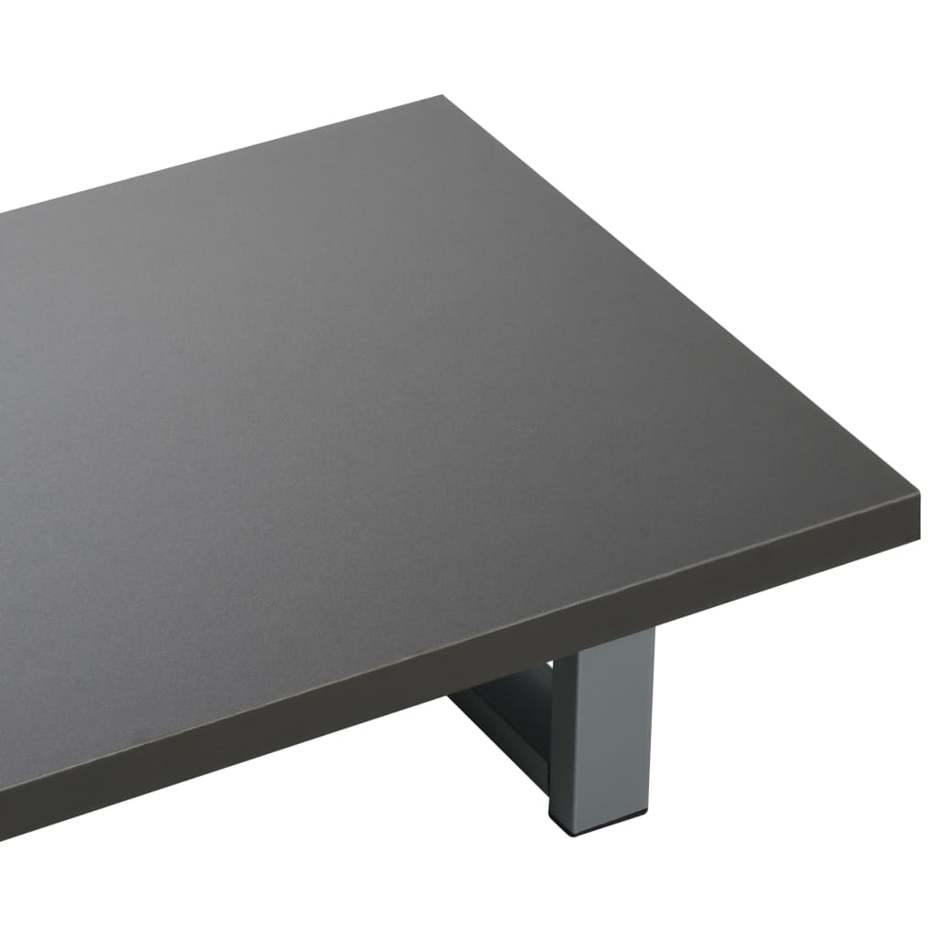 vidaXL Σετ Επίπλων Μπάνιου 2 Τεμαχίων Γκρι Κεραμικό