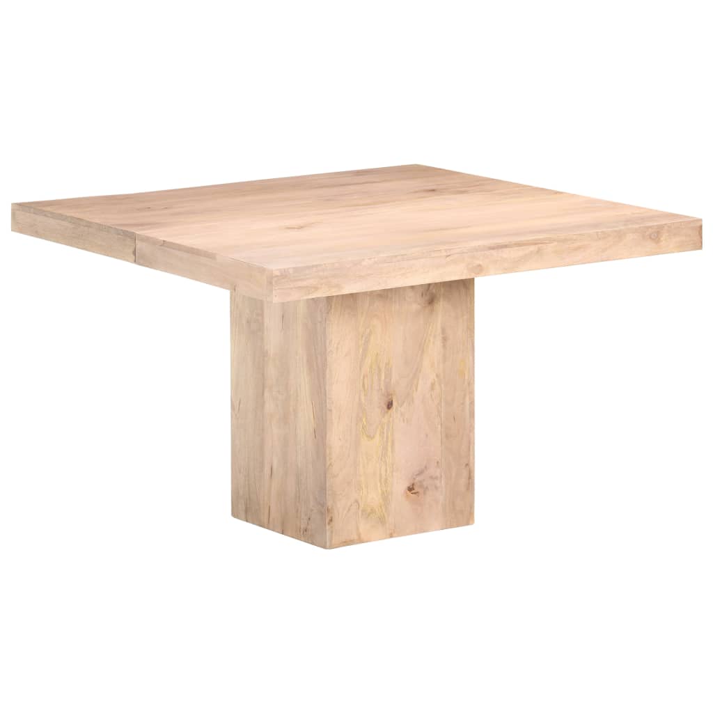 vidaXL Τραπεζαρία 120 x 120 x 77 εκ. από Μασίφ Ξύλο Μάνγκο
