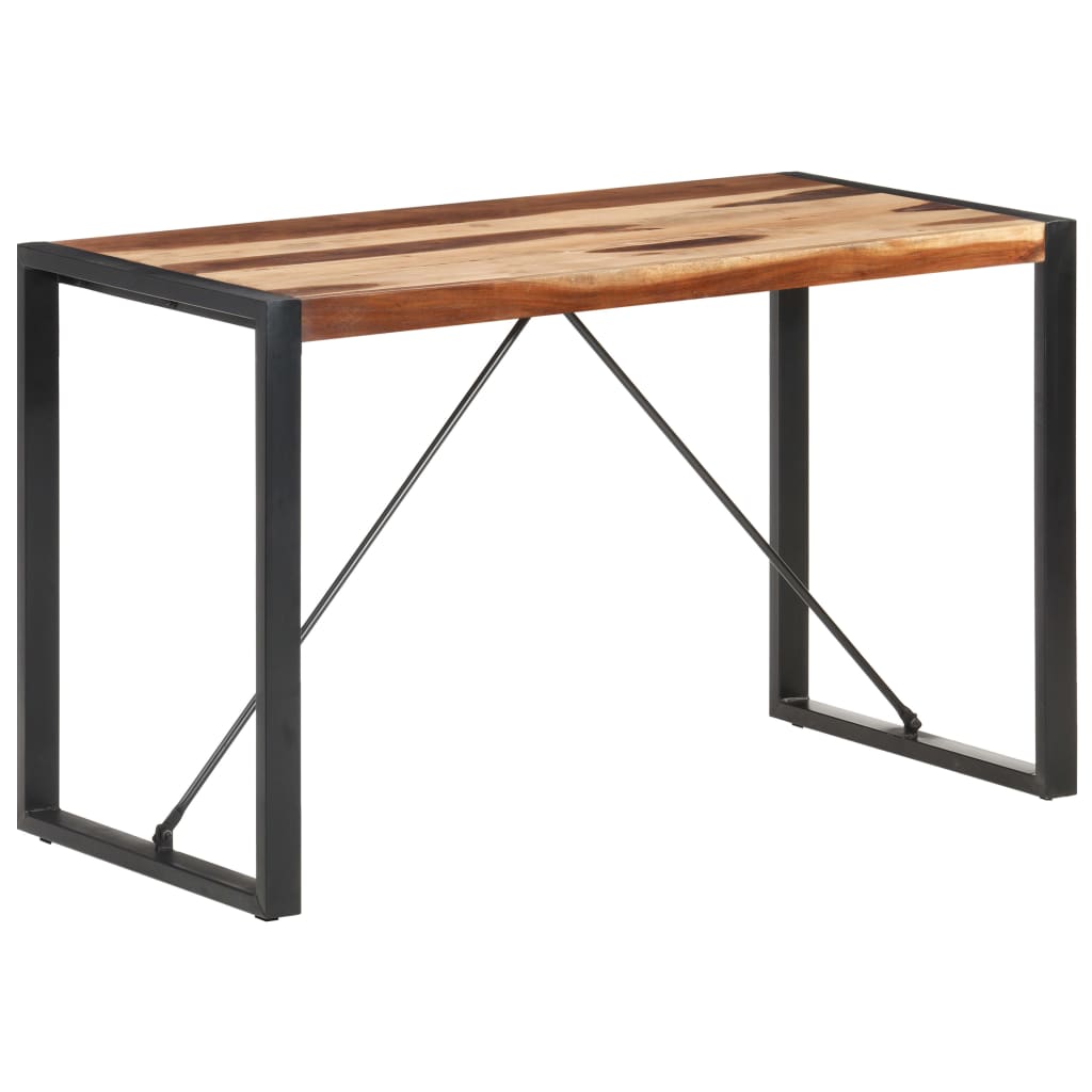 vidaXL Τραπεζαρία 120x60x75 εκ. από Μασίφ Ξύλο