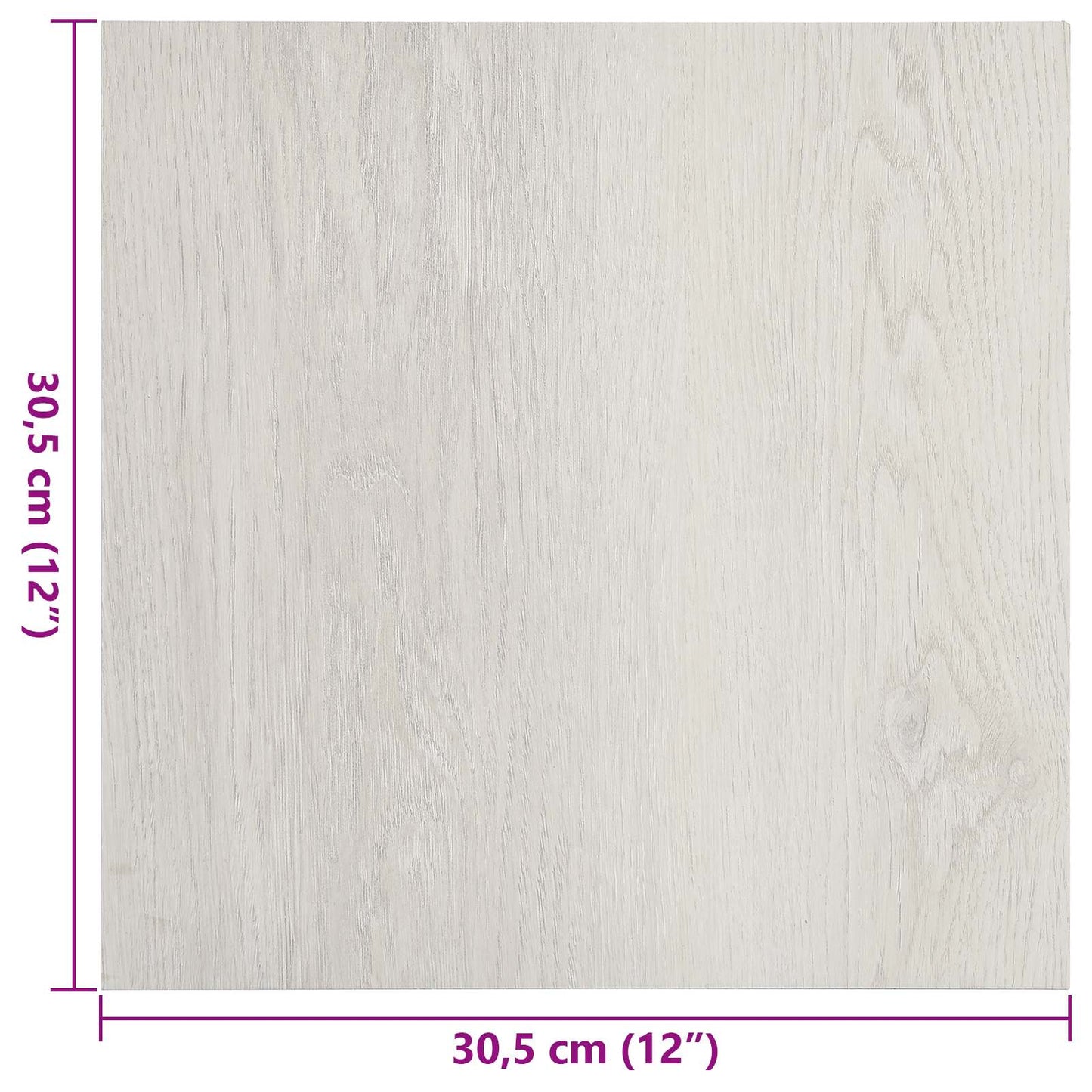 vidaXL Πλάκες Δαπέδου 5,11 τ.μ. 55 pcs PVC Ανοιχτό μπεζ.