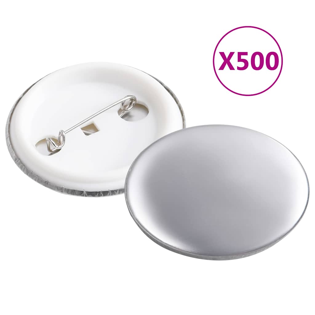 vidaXL Πρέσα για Κονκάρδες 37 χιλ. με 500 Κονκάρδες Καρφίτσες