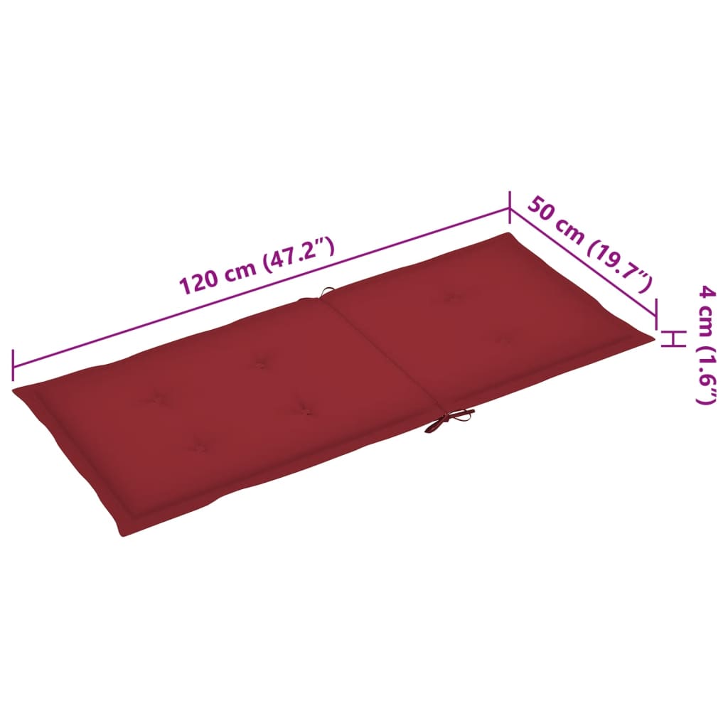 vidaXL Πολυθρόνα Kουνιστή από Μπαμπού με Μαξιλάρι