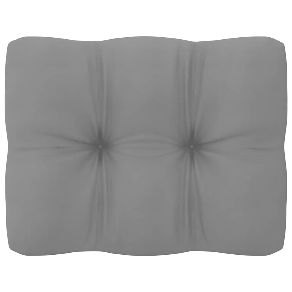 vidaXL Σαλόνι Κήπου Σετ 2 Τεμαχίων από Μασίφ Ξύλο Πεύκου με Μαξιλάρια