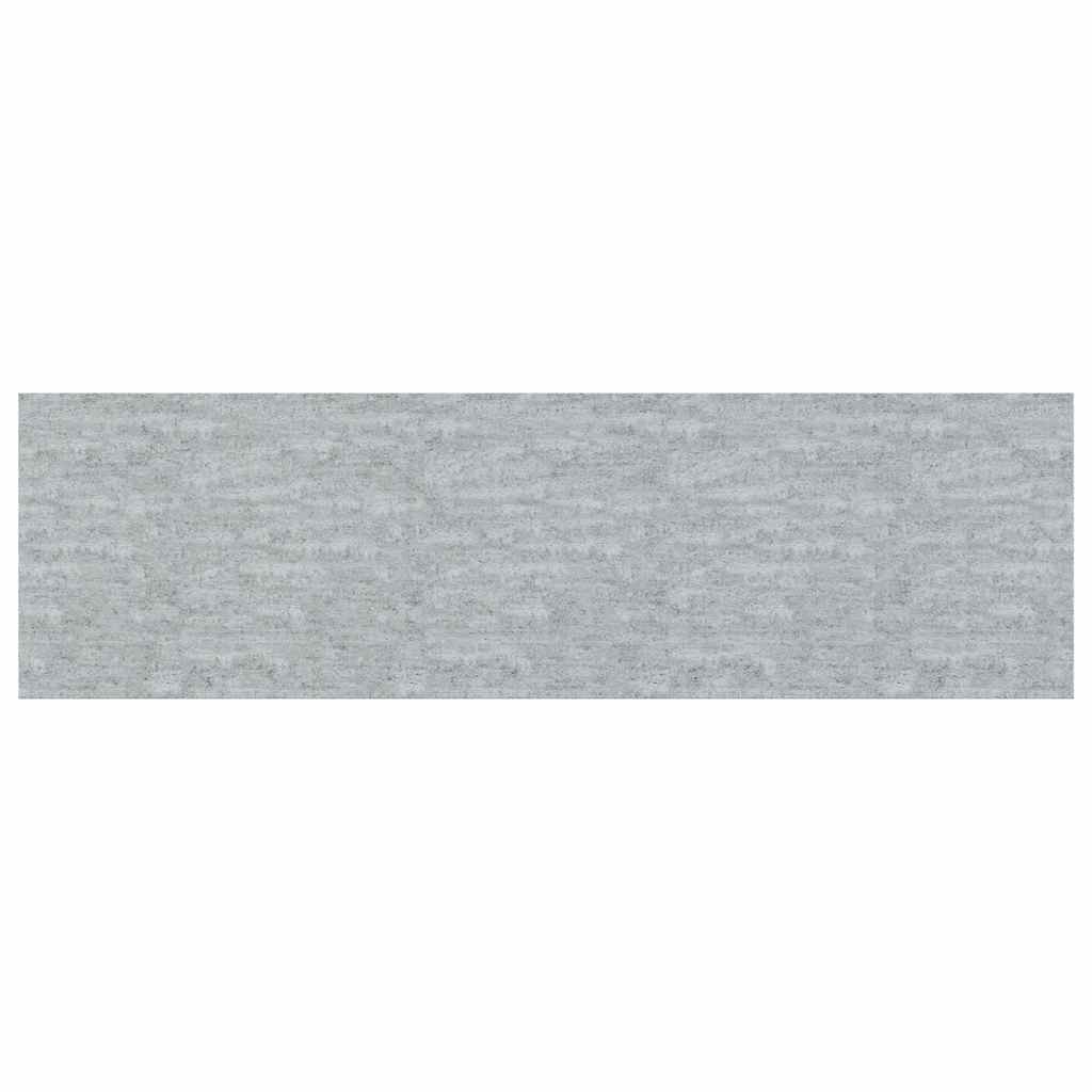 vidaXL Ράφια Τοίχου 2 τεμ. Γκρι Σκυροδέματος 80x23,5x3,8 εκ. MDF
