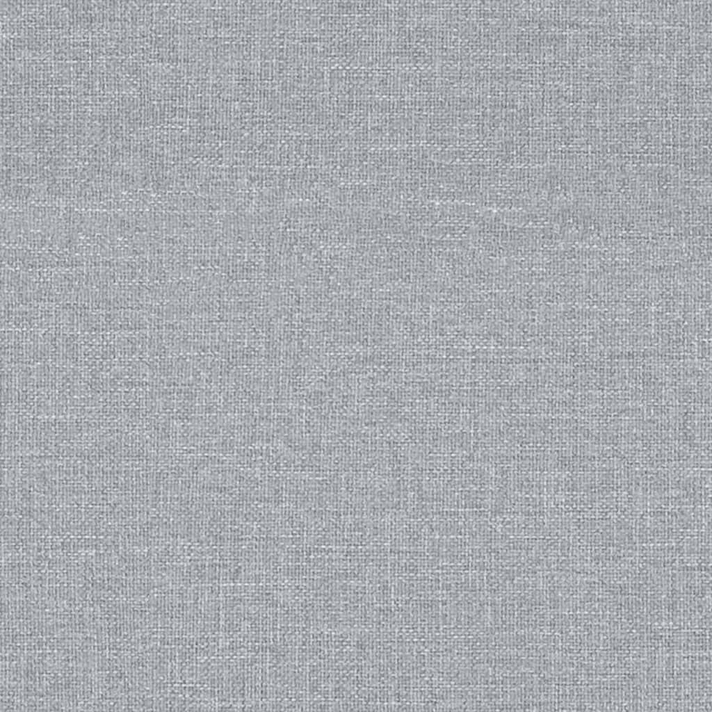 vidaXL Πολυθρόνα Ανακλινόμενη Ηλεκτρική Ανοιχτό Γκρι Υφασμάτινη