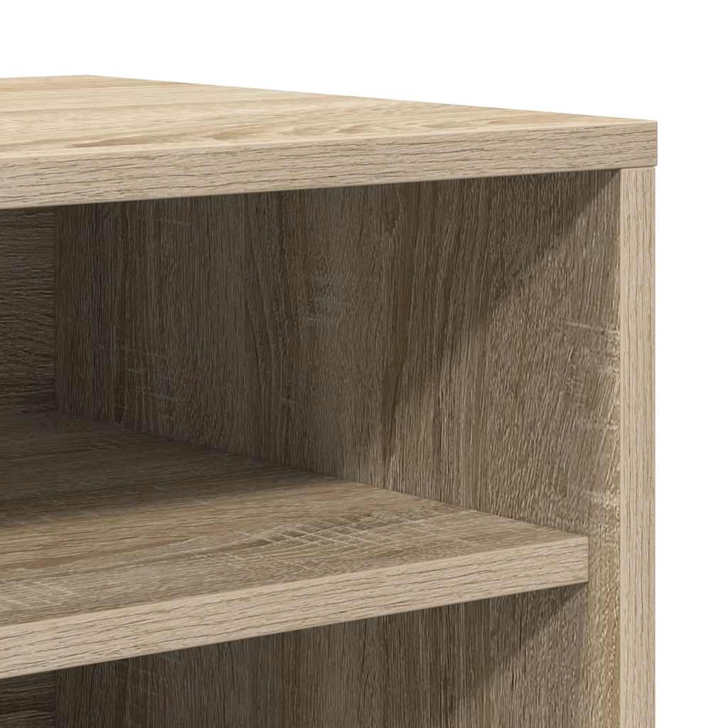 vidaXL Παπουτσοθήκη Sonoma Δρυς 60 x 35 x 70 εκ. από Επεξ. Ξύλο