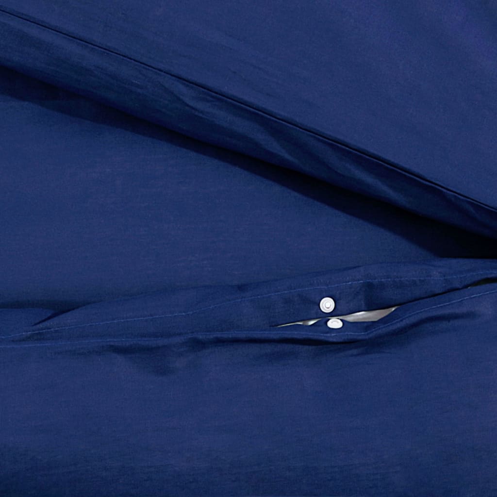 vidaXL Σετ Παπλωματοθήκης Μπλε 240x220 εκ. Ελαφρύ Ύφασμα Μικροϊνών