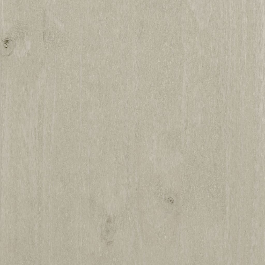 vidaXL Έπιπλο Τηλεόρασης HAMAR Λευκό 158x40x40 εκ. Μασίφ Ξύλο Πεύκου