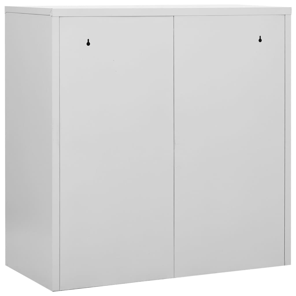 vidaXL Φοριαμοί 5 τεμ. Ανοιχτό Γκρι/Πράσινο 90x45x92,5 εκ. Ατσάλινοι