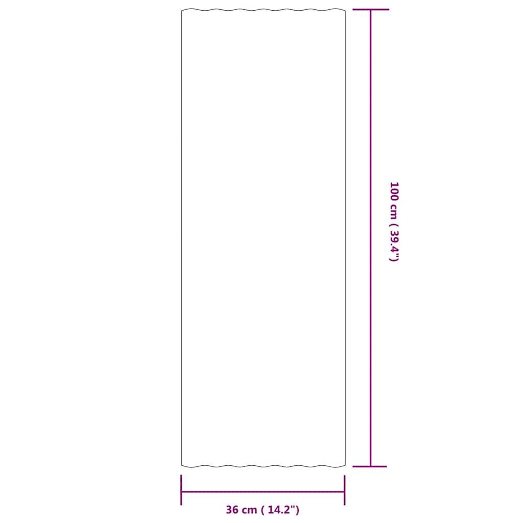 vidaXL Πάνελ Οροφής 12 τεμ. Ανθρακί 100x36 εκ Γαλβανισμένος χάλυβας
