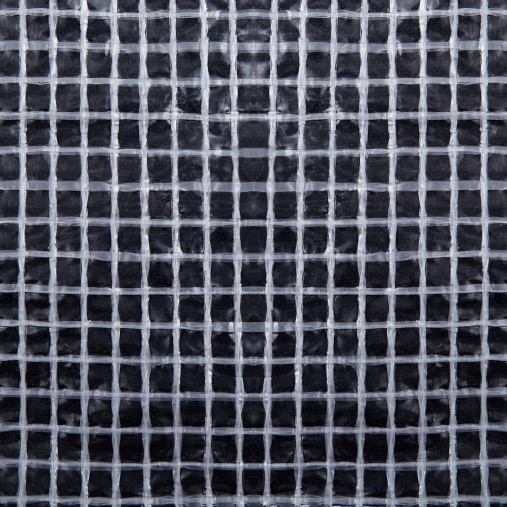 vidaXL Μουσαμάς με Ύφανση Leno Λευκός 2x3 μ. 140 γρ./μ²