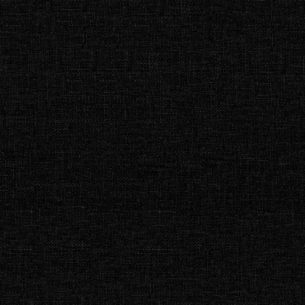 vidaXL Πολυθρόνα Ανακλινόμενη Ηλεκτρική Ανάκλιση Μαύρη Υφασμάτινη