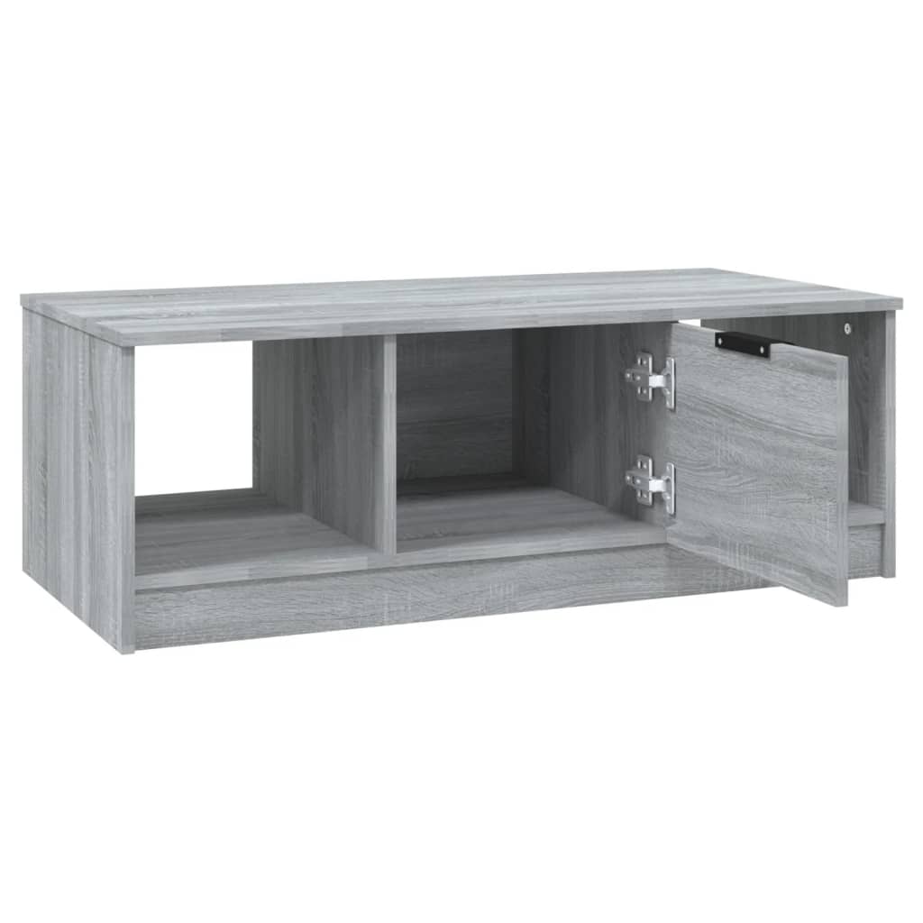 vidaXL Τραπεζάκι Σαλονιού Γκρι Sonoma 102x50x36 εκ. Επεξεργασμένο Ξύλο