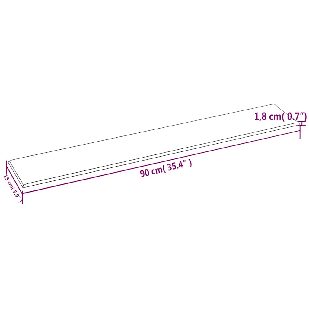 vidaXL Πάνελ Τοίχου 12 τεμ. Σκούρο γκρι 90 x 15 εκ. 1,62 μ² Βελούδινα