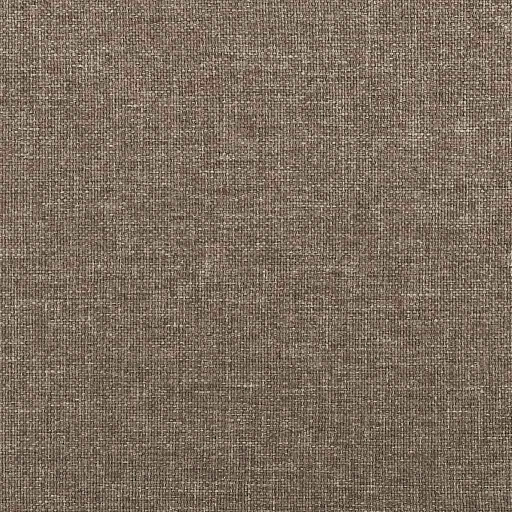 vidaXL Κεφαλάρια Ύφασμα 144x5x78/88 εκ. Taupe