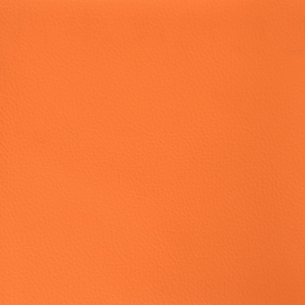 vidaXL Καρέκλα Gaming Μαύρο/Πορτοκαλί Συνθετικό Δέρμα