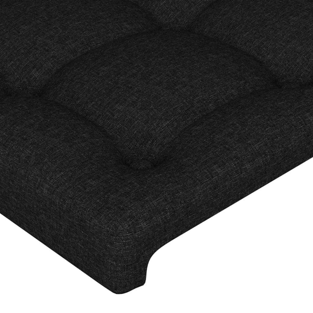 vidaXL Κεφαλάρι με Πτερύγια Μαύρο 103x23x78/88 εκ. Υφασμάτινο