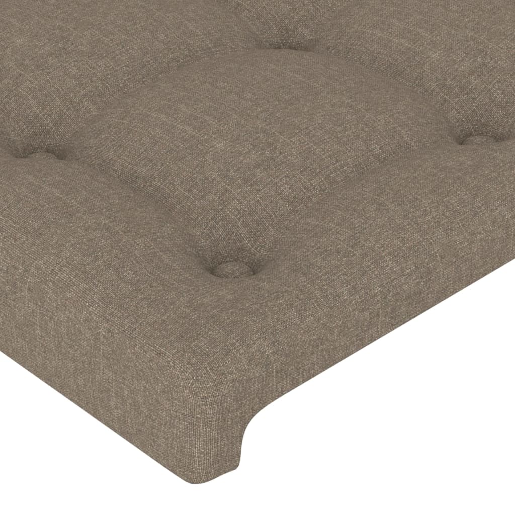 vidaXL Κεφαλάρι με Πτερύγια Taupe 103x23x78/88 εκ. Υφασμάτινο