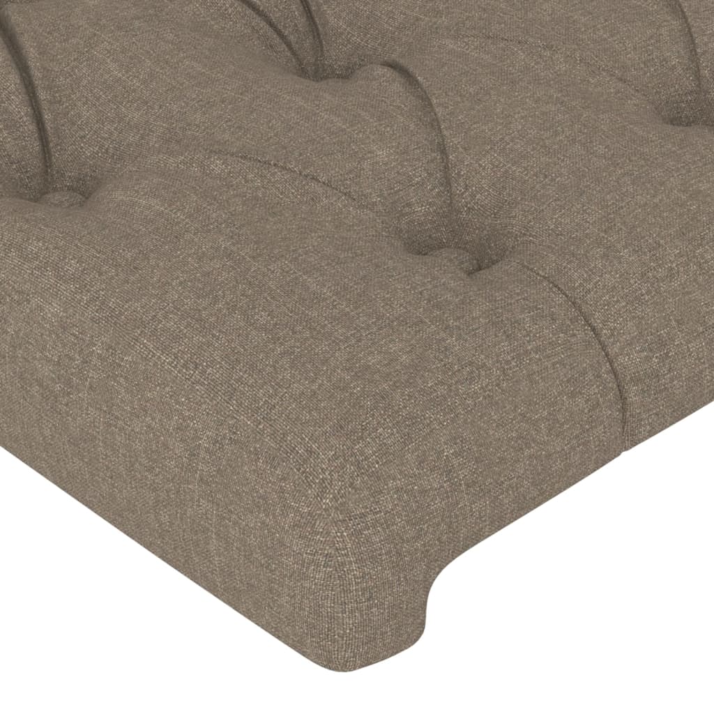 vidaXL Κεφαλάρι με Πτερύγια Taupe 83x16x78/88 εκ. Υφασμάτινο