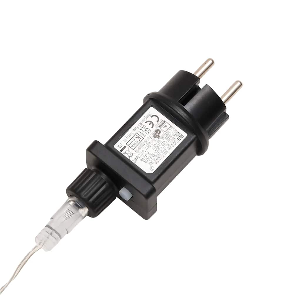 vidaXL Φωτιστικό Χριστ. με LED Αναδιπλούμενο Λευκό 57εκ Ακίδα Εδάφους