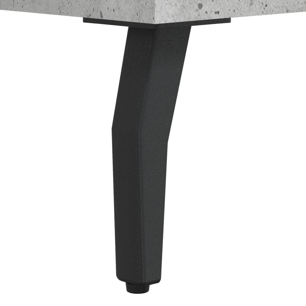 vidaXL Ντουλάπι Γκρι Σκυροδέματος 90x34x80 εκ. Επεξεργασμένο Ξύλο