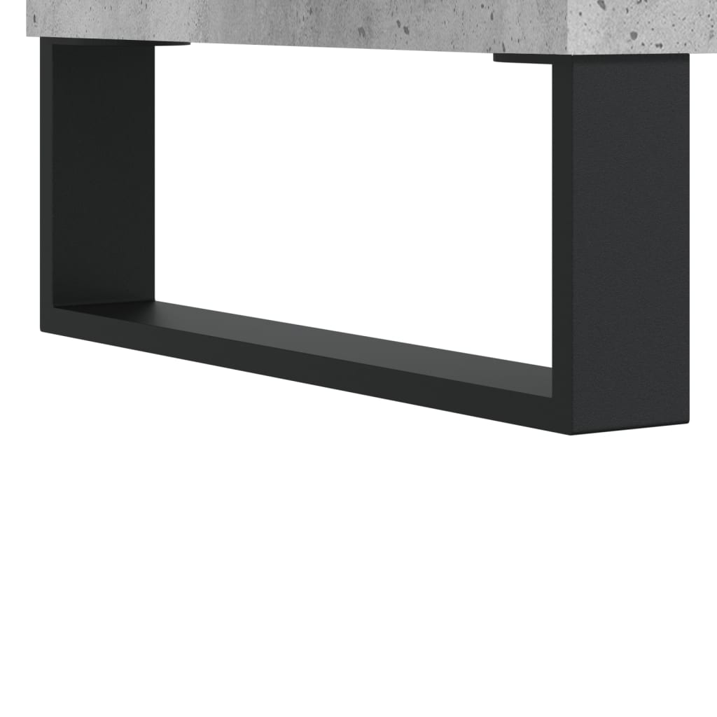 vidaXL Ντουλάπι Γκρι Σκυροδέματος 100 x 36 x 60 εκ. Επεξεργασμένο Ξύλο